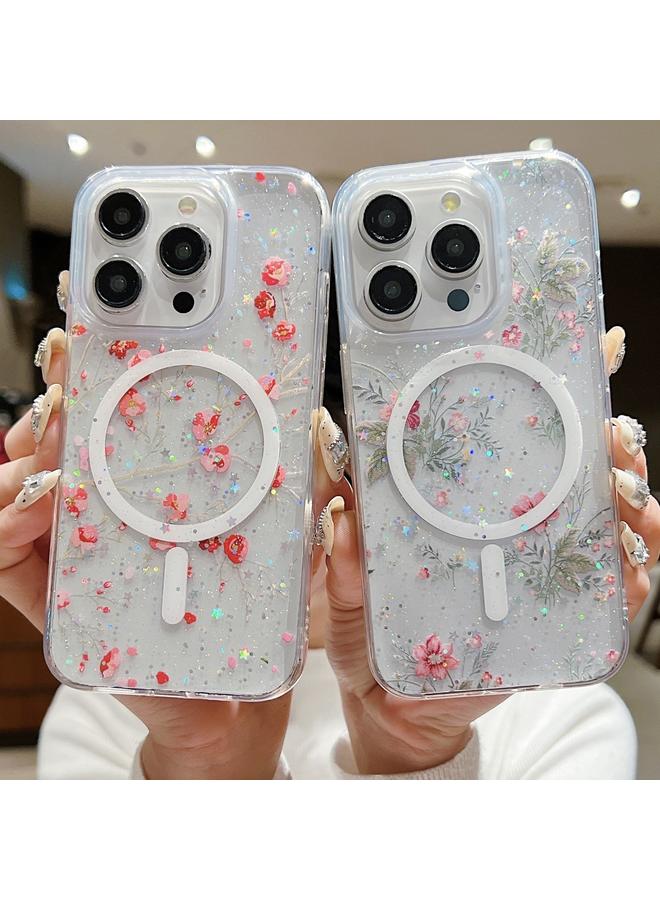 Zaboon Case For iPhone 13 Pro Spring Garden MagSafe TPU Phone Case - Image 2