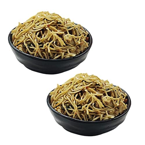DECOR VIBES Melamine French Fries, Momos, Paneer Tikka Serving Platter with 2 Noodles Bowls and 2 Dip Bowls Unbreakable Dessert and Snacks Platter/Tray (Matt Black, Combo Pack of 8) - Image 5