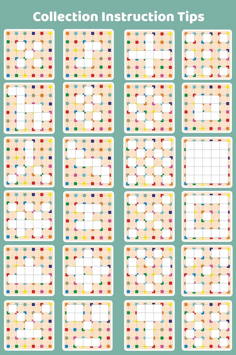 Webby Wooden Colour Matching Educational Puzzle Board for Kids | Color Matching Puzzle | Color Matching Game| Game for Kids | Activity for Kid's - Image 5