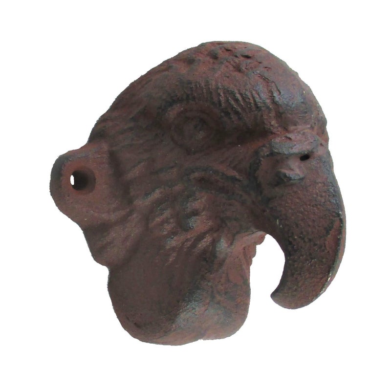 MGS Cast Iron Wall Mounted Eagle Bottle Opener 