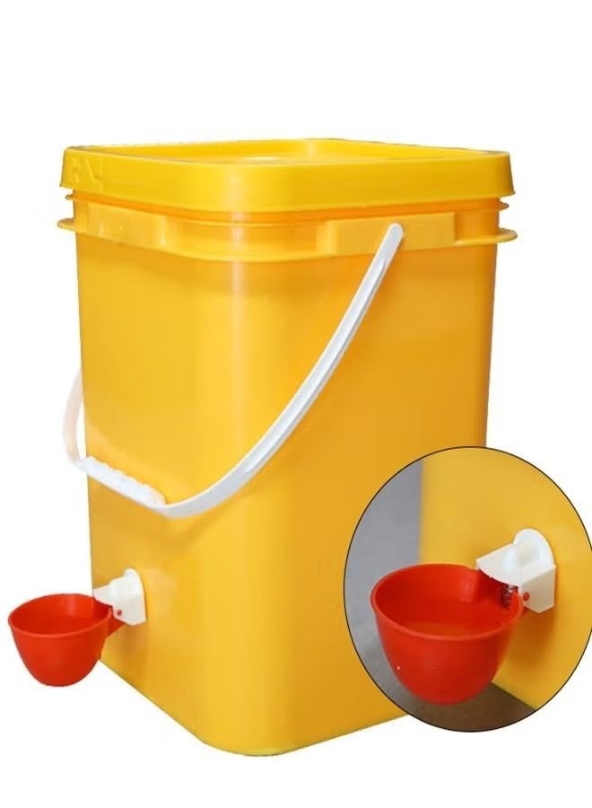 general 10 Pcs Automatic Chicken Water Bowl Poultry Automatic Waterer for Chickens, Ducks, Geese, and Pigeons - Water Feeding Equipment for Farming - Image 4