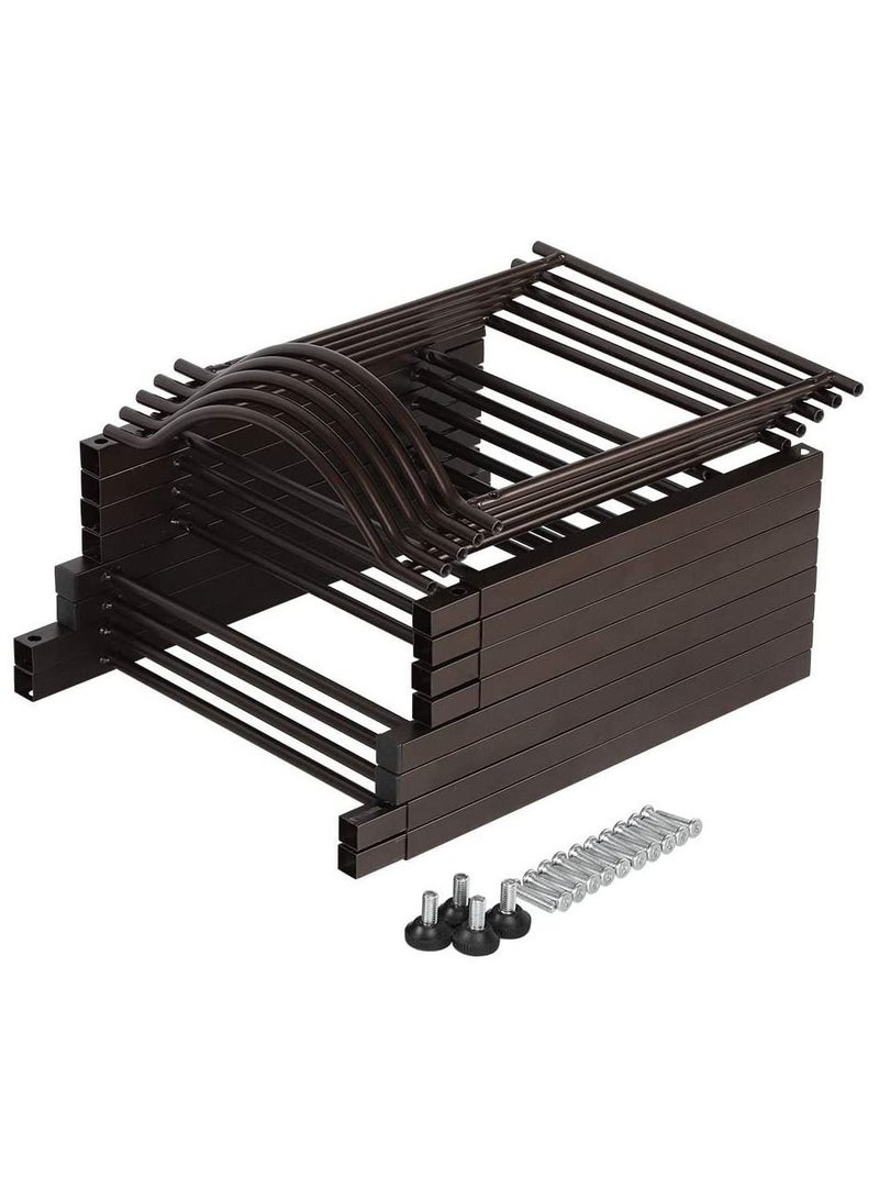 DubaiGallery Water Cooler Jug Rack 5-Tier Water Storage Rack for 5Bottles, Detachable Heavy Duty Water Bottle Rack - Image 3