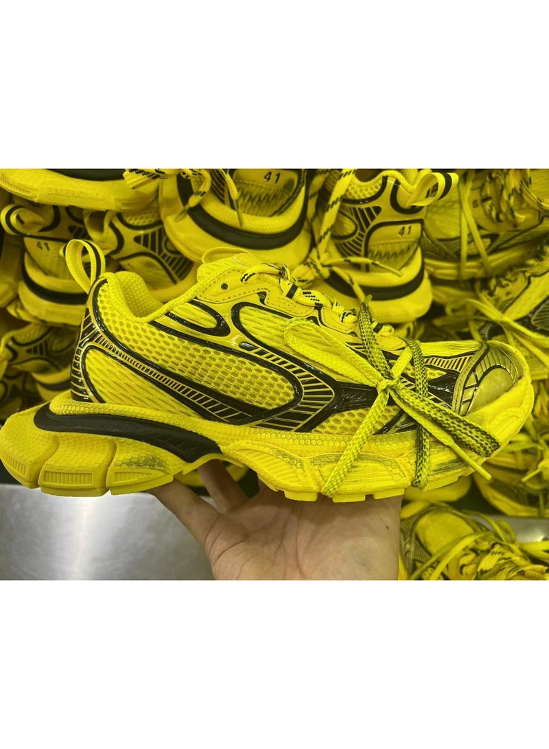 Balenciaga 3XL fashion mesh lace-up low-cut daddy shoes