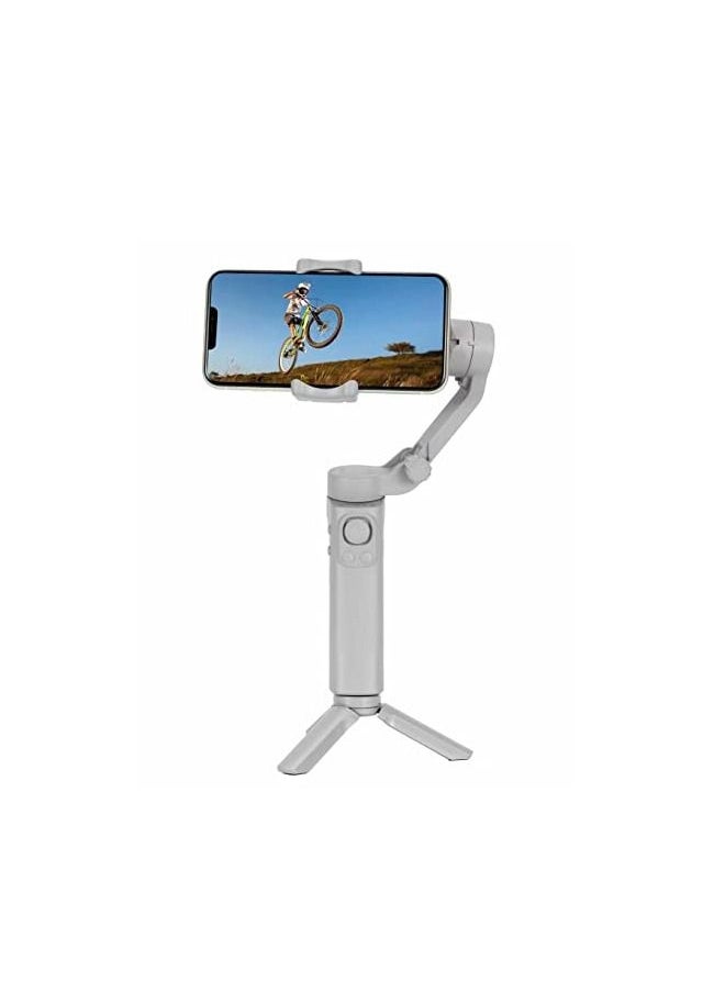 PADOM Padom F5 Mobile Intelligent Gimbal، محور هاتف ثلاثي المحاور، محمول وقابل للطي، Android وiPhone Gimbal مع ShotGuides، Gimbal للهواتف الذكية، مثبت تسجيل الفيديو، مقاطع فيديو YouTube وTikTok  - Image 4