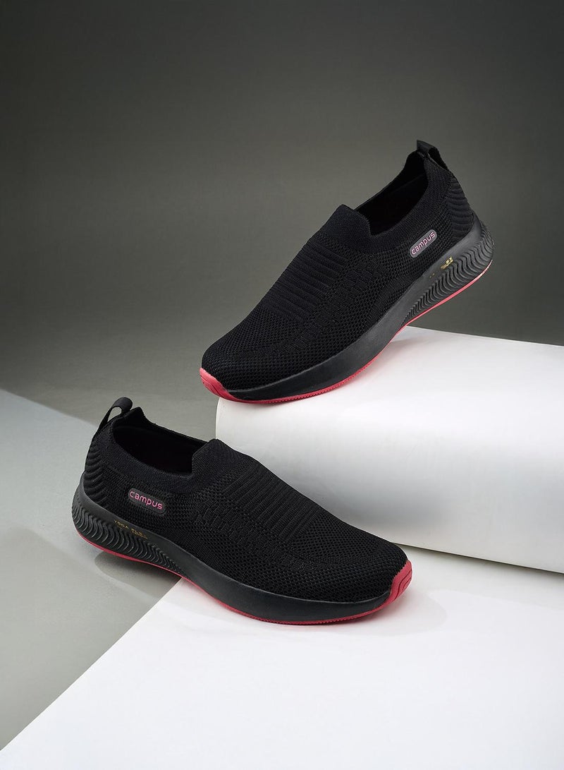 CAMPUS Women's Black Slip On Shoes - Lightweight Shoes, Minimalist Designed for Elegance - Image 3