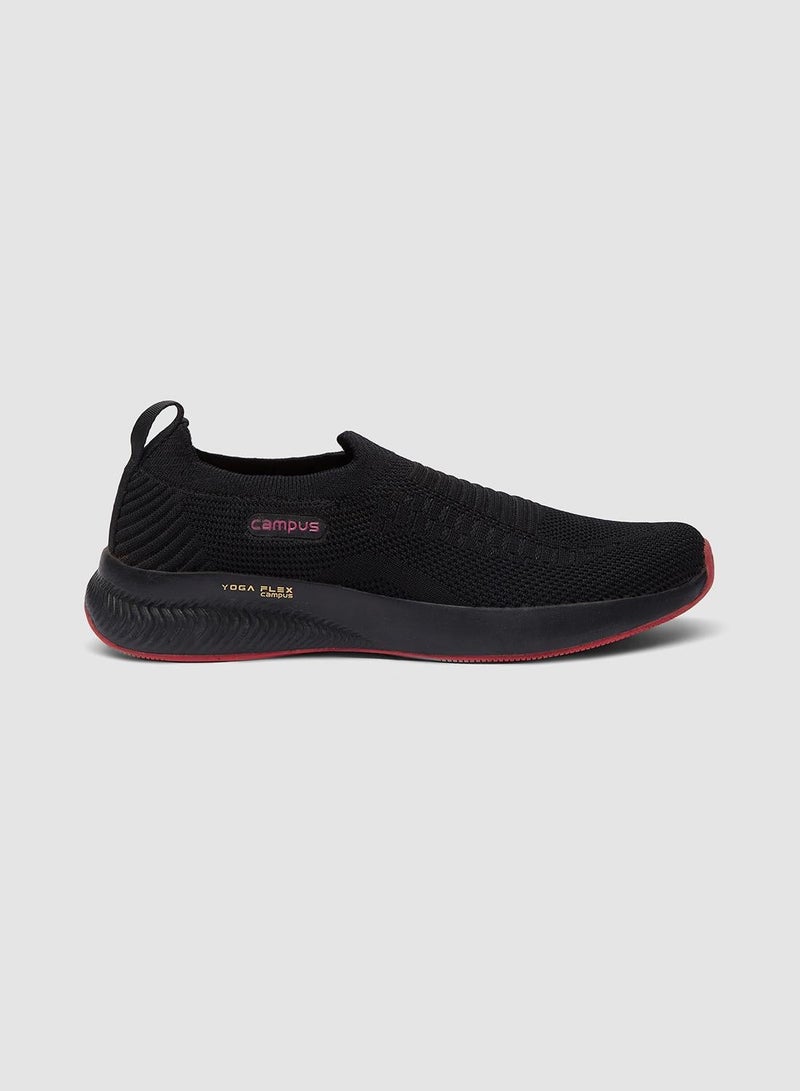 CAMPUS Women's Black Slip On Shoes - Lightweight Shoes, Minimalist Designed for Elegance - Image 1