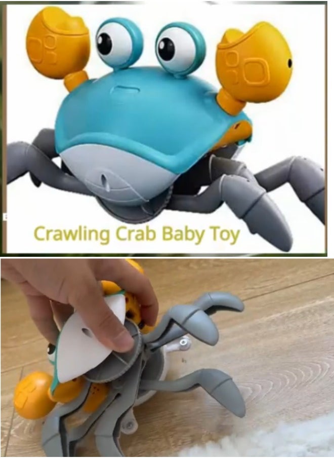 New Creative Electric Runaway Crab Baby Educational Toddler Toy Interactive Escaping Toy With LED And Music - pzsku/Z1A683B714068386E4185Z/45/_/1737566138/0c36075d-cd79-4a51-b8e0-aaaa2b7c94ac