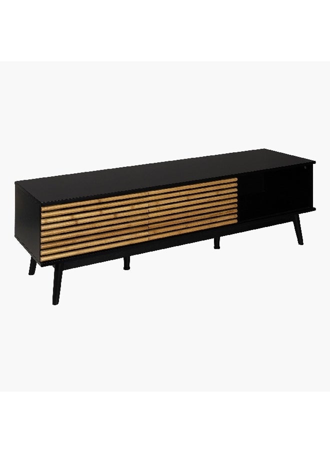 Home Box Fresno Low TV Stand for TVs up to 60 inches 40 x 45 x 140 cm  - Image 1