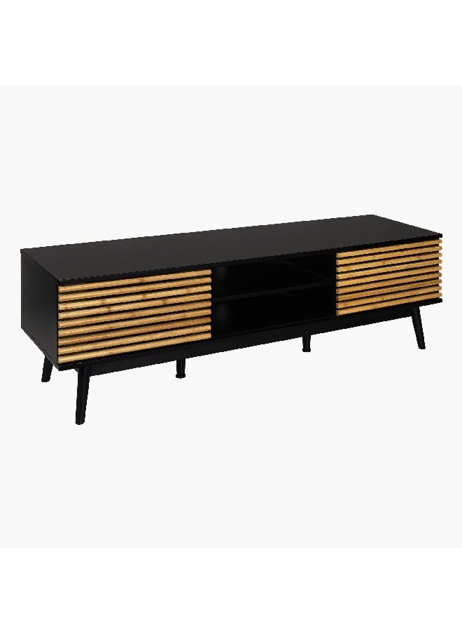 Home Box Fresno Low TV Stand for TVs up to 60 inches 40 x 45 x 140 cm  - Image 2