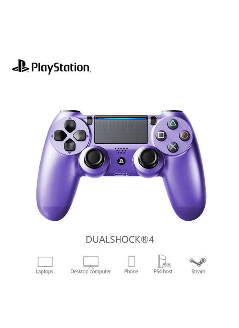 Direct Supply PS4 Wireless Handle PS4 Bluetooth Controller Vibration With Light PS4 Bluetooth Handle-Product Color:Electric Purple (us Version Packaging)