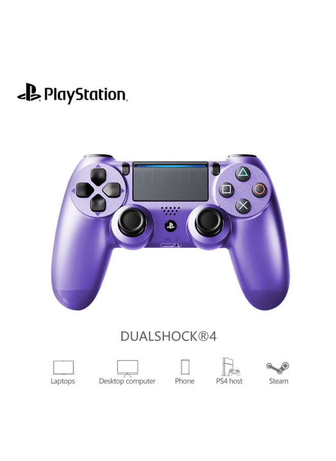 Generic Direct Supply PS4 Wireless Handle PS4 Bluetooth Controller Vibration With Light PS4 Bluetooth Handle-Product Color:Electric Purple (us Version Packaging)  - Image 1