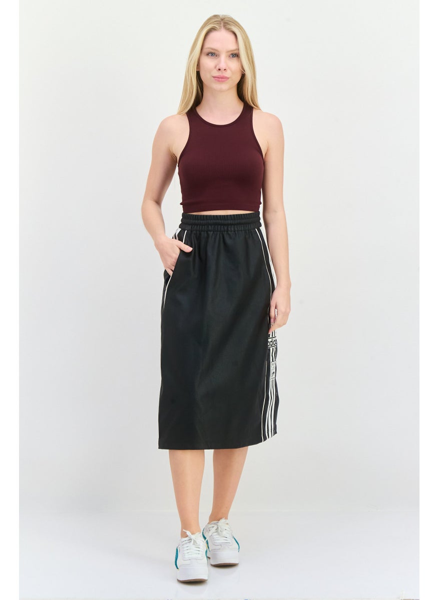 adidas Originals Women Sportswear Fit Outdoor Midi Skirt, Black  - Image 4
