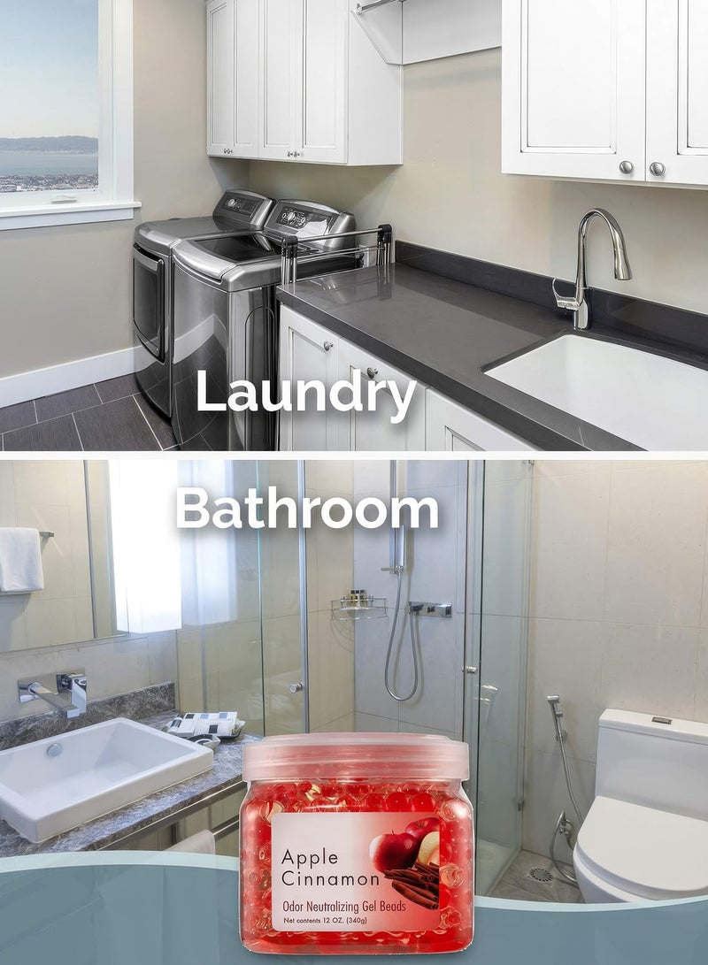 Generic Air freshener with Odor Absorber Gel Beads Odor Control from bathrooms vehicles and pet areas made with essential oils and a lovely fragrance  - Image 3