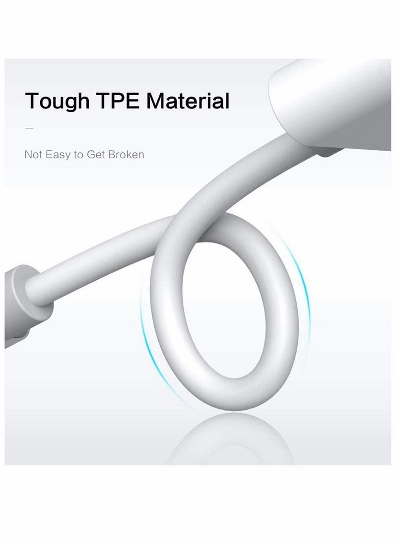 Headphones Jack Adapter for iPhone, 2 in 1 Charger, Aux Audio Splitter Dongle Adapter for iPhone, for iPad, for iPod, Support All iOS System (2 Pack) - Image 2