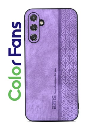 Purple/PU Leather