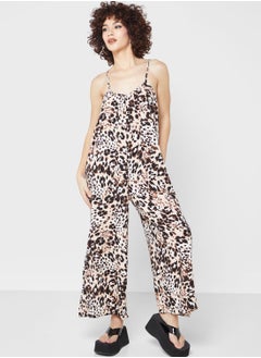 NEW LOOK High Waist Printed Jumpsuit  - Image 4