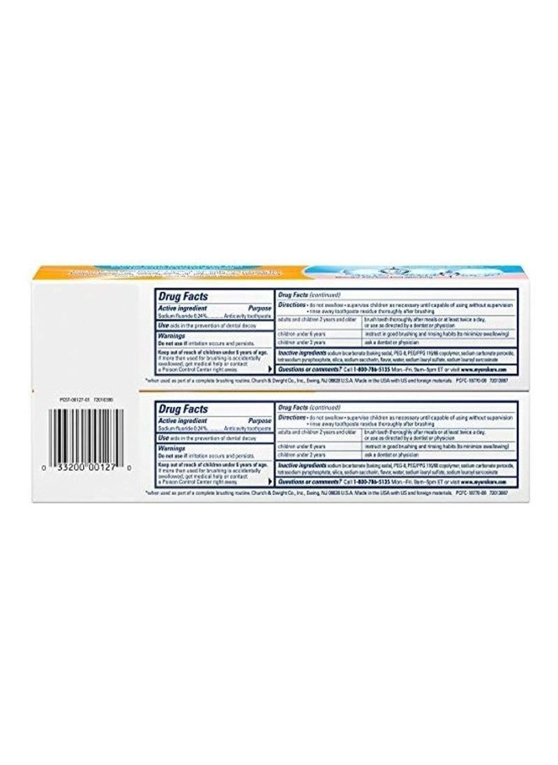 Arm & Hammer - 2-Pack PeroxiCare Tartar Control Fluoride Toothpaste with Baking Soda & Peroxide Multicolour 2 x 6ounce - Image 1