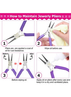 cridoz Jump Rings And Jewelry Pliers For Jewelry Making Cridoz Jewelry Repair Kit With 1520Pcs Silver Jump Rings And 3Pcs Jewelry Pliers For Earrings Necklaces Rings Bracelets And Jewelry Making Supplies  - Image 4