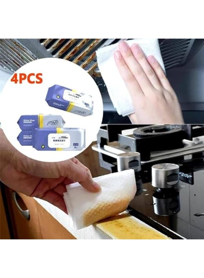 Degreasing Cleaning Wipes – Powerful & Effective Surface Wipes with Resealable Lid (2 Packs) S - Image 5