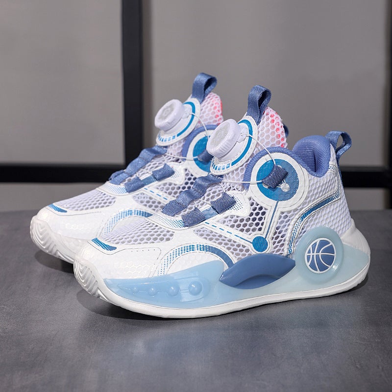 Mesh Sneakers Lightweight Flexible Sole Walking Shoes For Kids Indoor And Outdoor Activities - Image 3