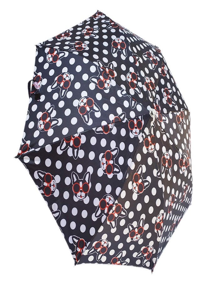 RAINPOPSON 2 Fold Printed Big Size Stylish Umbrella for Women & Men UV Protection Office Umbrella Combo for Girls (Multicolor & Kochi Kolapata Printed) - Set of 2 (UM-201) - Image 2