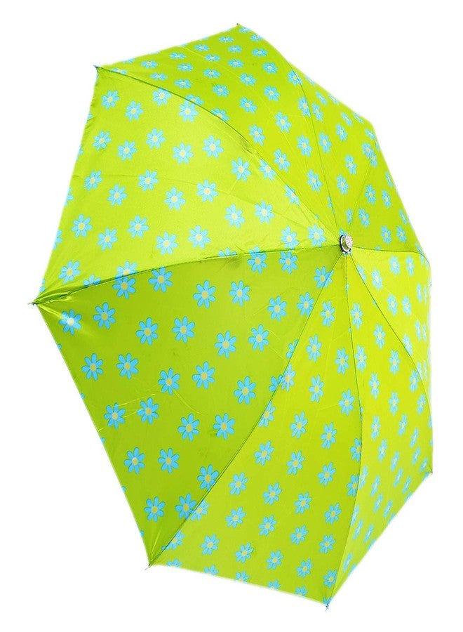 RAINPOPSON 2 Fold Printed Big Size Stylish Umbrella for Women & Men UV Protection Office Umbrella Combo for Girls (Multicolor & Kochi Kolapata Printed) - Set of 2 (UM-201) - Image 5