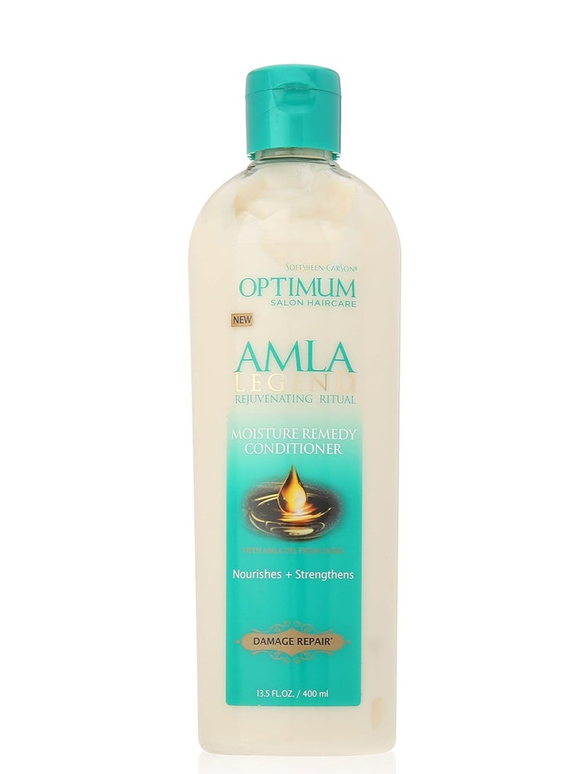 SoftSheen-Carson Optimum Salon Haircare Amla Legend Moisture Remedy Conditioner, 13.5 oz - Image 1