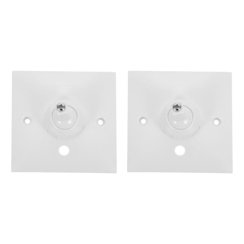 2Pcs 180 Degree Rotatable PIR Infrared Sensor Wall Mount Bracket For Home Office Garage - Image 2
