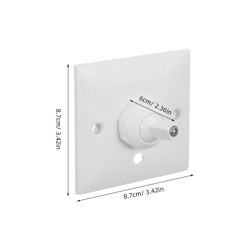2Pcs 180 Degree Rotatable PIR Infrared Sensor Wall Mount Bracket For Home Office Garage - Image 3