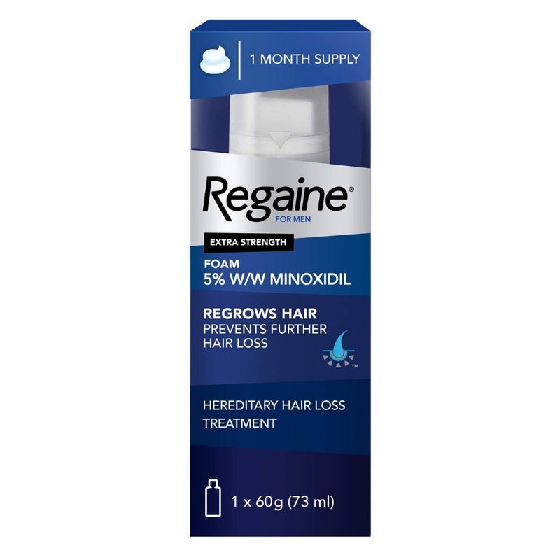 RegaineÂ®Â For Men Extra Strength Scalp Foam 5% 73ml