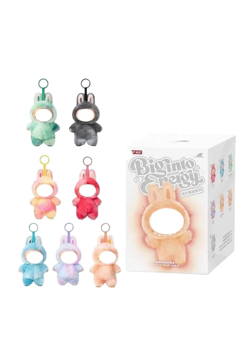 POP MART LABUBU Popmart Lapopo Special Edition Doll with a Blind Box a Velvet Macaron Vinyl and a Practical Keychain Enjoy collecting necklaces Perfect for collectors 6 Box - Image 2