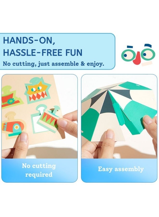 Mideer DIY Toy Maker Acoustics STEM Craft Kit – Kids Build Your Own Musical Instrument Science Set, Educational Sound & Vibration Learning Toy with Instruction Guide for Children - Image 5