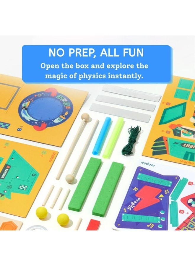 Mideer DIY Toy Maker Acoustics STEM Craft Kit – Kids Build Your Own Musical Instrument Science Set, Educational Sound & Vibration Learning Toy with Instruction Guide for Children - Image 2