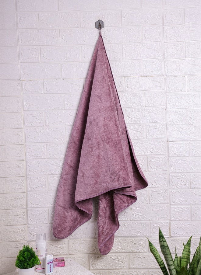 Fezora Microfiber Bath Towel Set - 3 Pieces in Green & Grey - Image 5