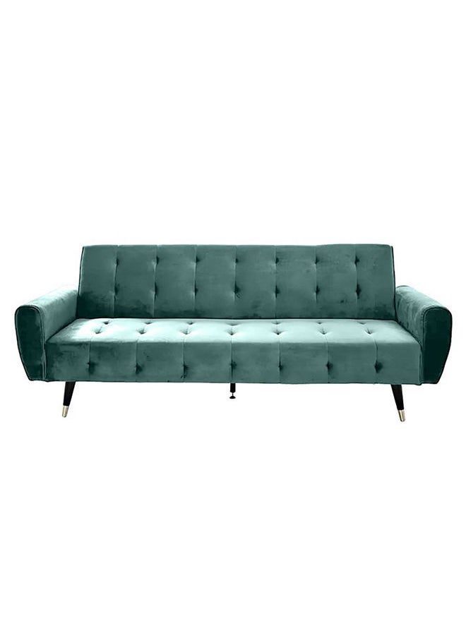 إن - هاوس مونتلا | أريكه سرير 2 في 1 من المخمل 36x179x106 cm- تركواز فاتح  - Image 5