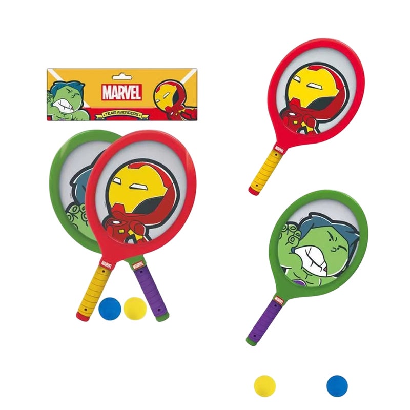 Marvel Ironman & Hulk Racket Game Set - MS007-10