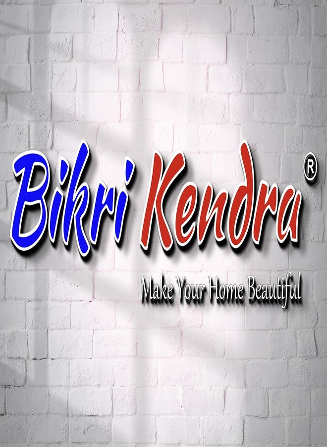Bikri Kendra بيكري كيندرا - ملصقات جدارية صغيرة لغانيشا، 10 نقاط، 100 قطعة حمراء (عبوة من 110) للصالات وغرف المعيشة وغرف النوم وغرف الأطفال والمكاتب المنزلية، ملصقات جدارية ثلاثية الأبعاد من الأكريليك ذاتية اللصق - Image 4
