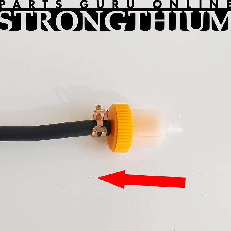 Strongthium 3/16" ID Inline Fuel Gas Filter for Scooters ATVs Dirt Bikes Mini Bikes & Go-Karts Small Gas Engines 2 Pack - Image 3