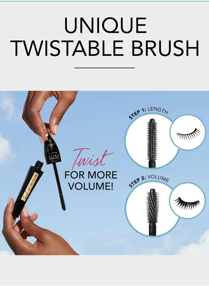 BOURJOIS PARIS Twist Up The Volume Mascara 2W1 - Nr 001 Ultra Black 8 ml