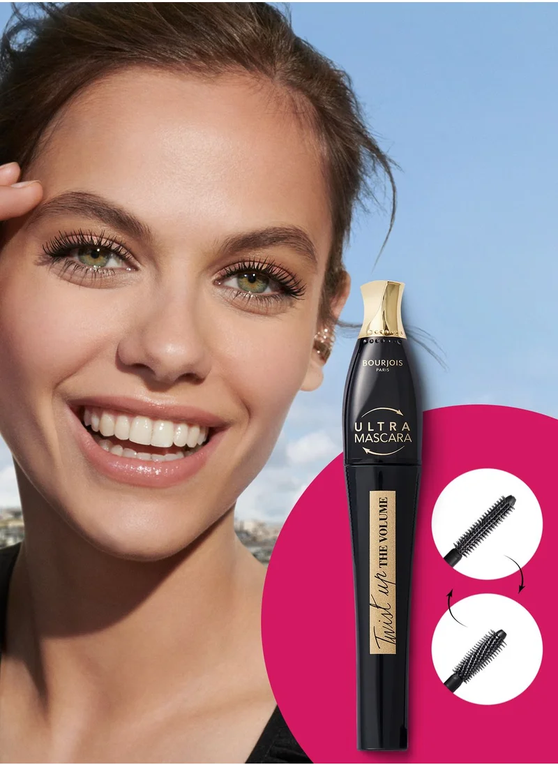 BOURJOIS PARIS Twist Up The Volume Mascara 2W1 - Nr 001 Ultra Black 8 ml