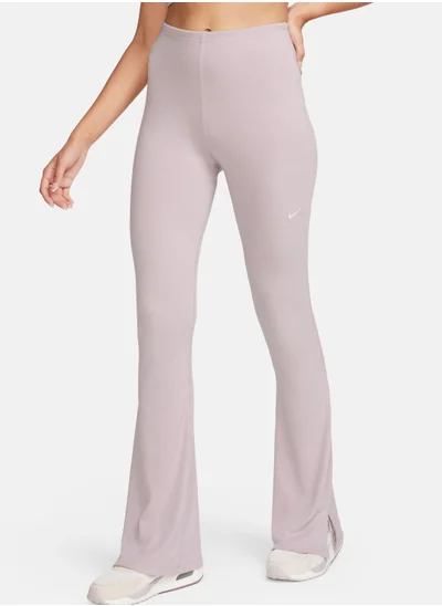 Nike Nsw Knit Ribbed Mid Rise Pants.