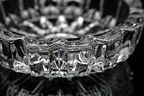 All For You Deli Green Apple Crystal Heavy Glass Ashtray for Indoor and Outdoor Decorative (Round) - Image 2