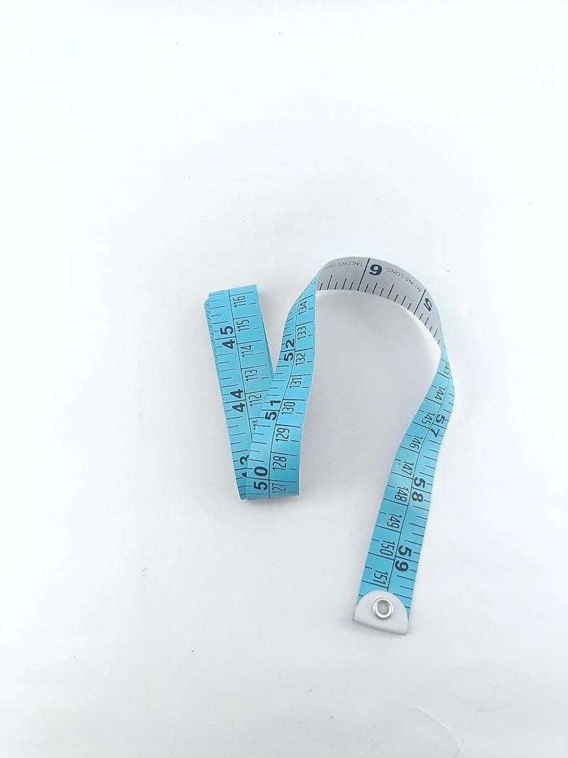 advancedestore advancedestore Double Side Rulers Fiberglass Flexible Portable5 Feet Sewing Tailor Tape Body Measuring Dress Tape with BoxPack of 15feet - Image 1