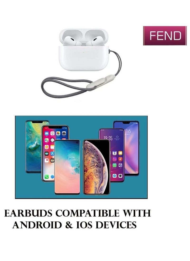 FEND - Fend FW2 Pro Bluetooth Earbuds With Hifi Sound Quality, Volume Control and Touch Control Designed For iPhone 12 Pro Max - Image 1