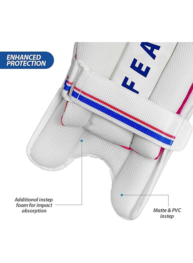 DSC Intense Passion Leather Cricket Batting Legguard  - Image 5