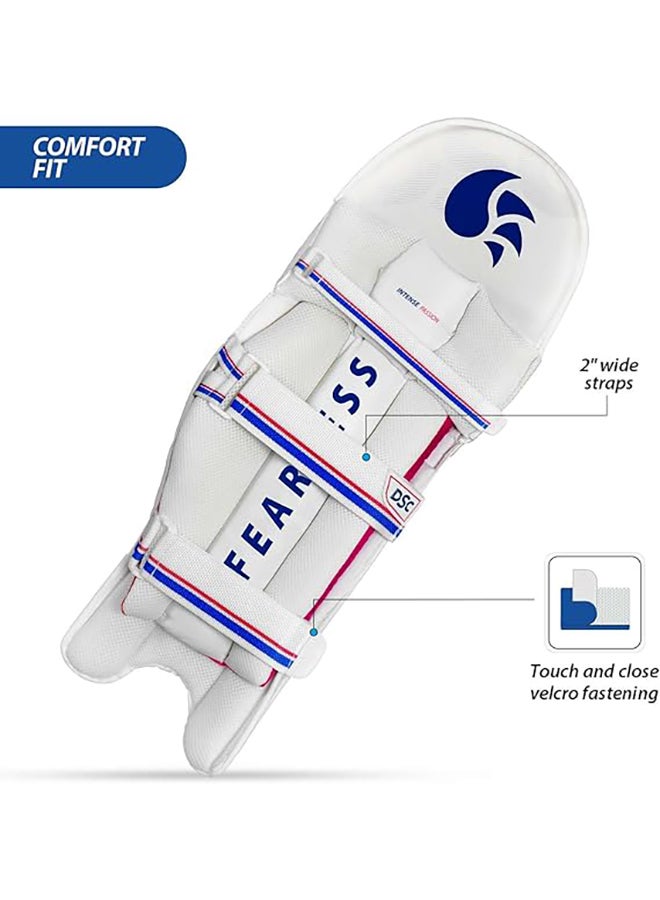 DSC Intense Passion Leather Cricket Batting Legguard  - Image 3