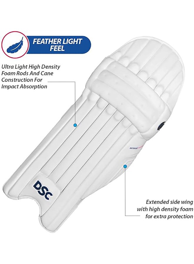 DSC Intense Passion Leather Cricket Batting Legguard  - Image 2