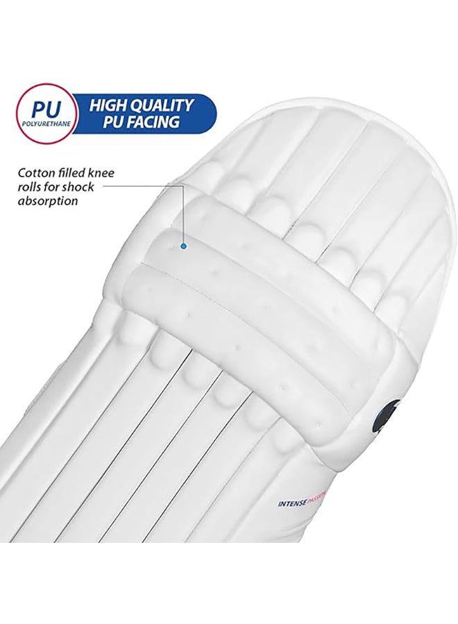 DSC Intense Passion Leather Cricket Batting Legguard  - Image 4