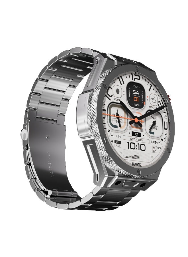 Ravoz Legacy AMOLED Smartwatch with Ai and Bluetooth calling - Image 4