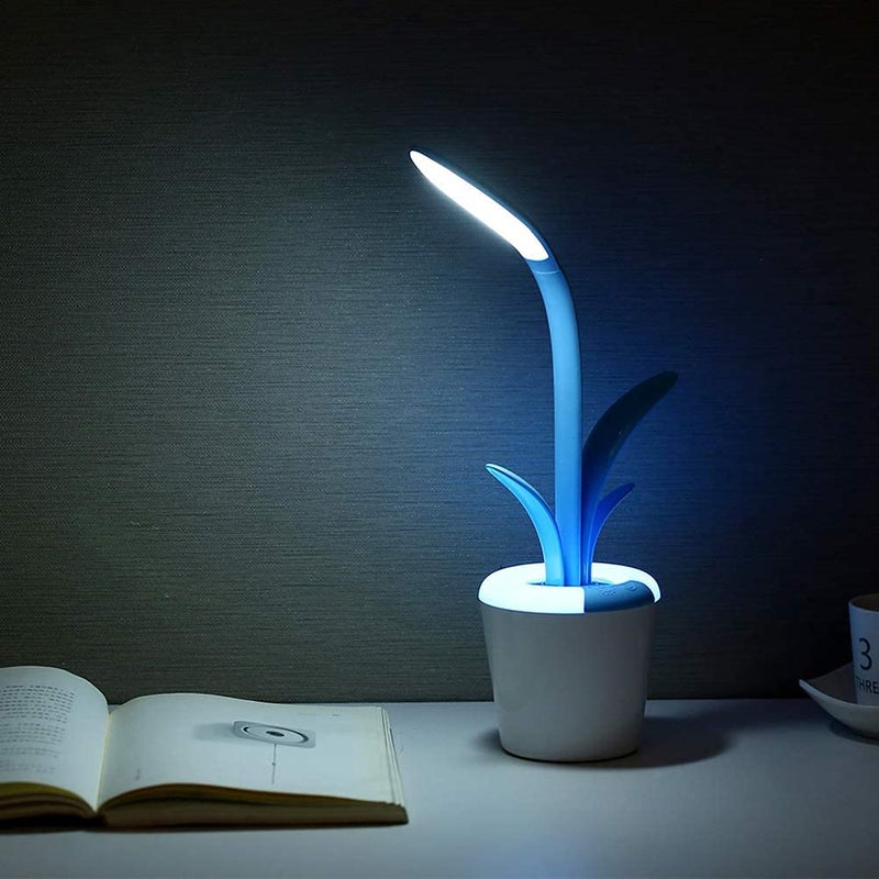 Kresal Table Lamp Eye Protection USB Table Lamp Led Table Lamp Clivia Creative Touch Colorful Table LampMulti Color - Image 1